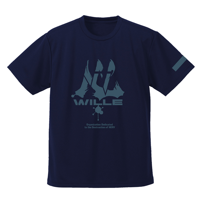 エヴァンゲリオン WILLEドライTシャツ/NAVY(COSPA)