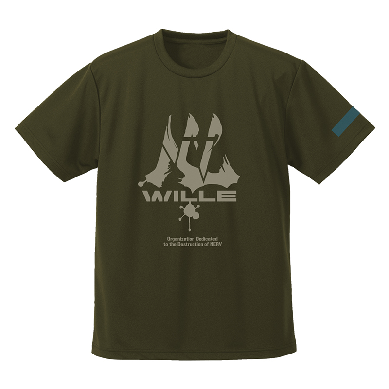 エヴァンゲリオン WILLEドライTシャツ/OD(COSPA)