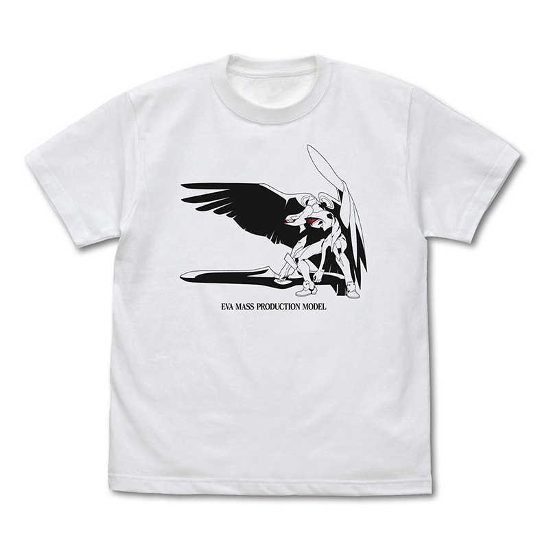 『新世紀エヴァンゲリオン劇場版』EVA量産機Tシャツ/WHITE（COSPA） [お届け予定：2026年2月上旬]