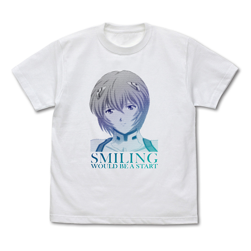 エヴァンゲリオン 笑えばいいと思うよTシャツ/WHITE（COSPA） [お届け予定：2026年10月上旬]