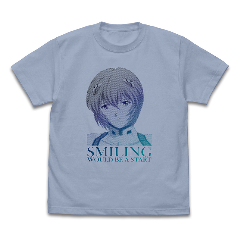 エヴァンゲリオン 笑えばいいと思うよTシャツ/ACID BLUE（COSPA） [お届け予定：2026年10月上旬]