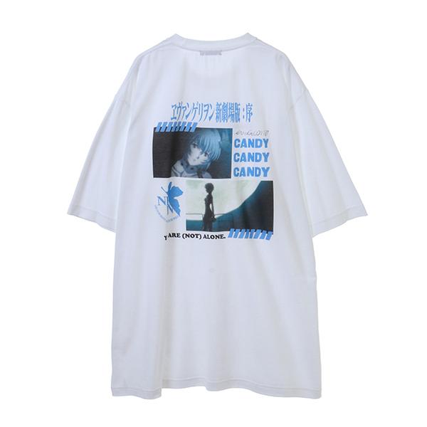 EVANGELION×Candy Stripper DIALOGUE Tee/OFF WHITE（REI）
