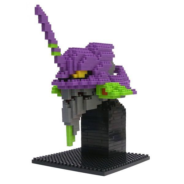 ナノブロック　ヱヴァンゲリヲン新劇場版：Ｑ　ヱヴァンゲリヲン初号機（ヘッド）