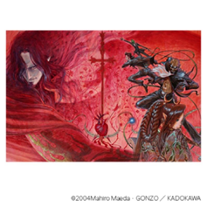 【『雑 前田真宏 雑画集』発売記念アート展】高精彩ポストカードF(巌窟王)