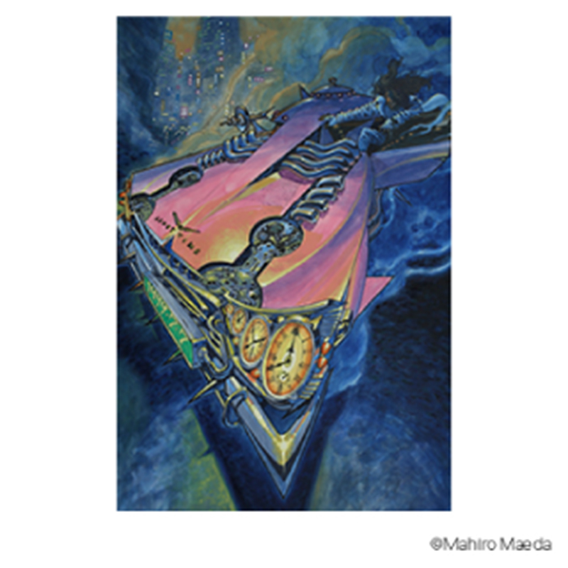 【『雑 前田真宏 雑画集』発売記念アート展】高精彩ポストカードG(Rock To The Future)