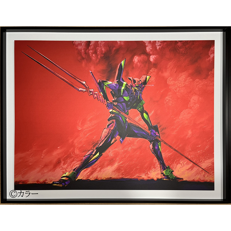 【『雑 前田真宏 雑画集』発売記念アート展】特別受注商品B（『雑 前田真宏 雑画集』表紙イラスト） [2次受注お届け予定：2025年12月上旬]