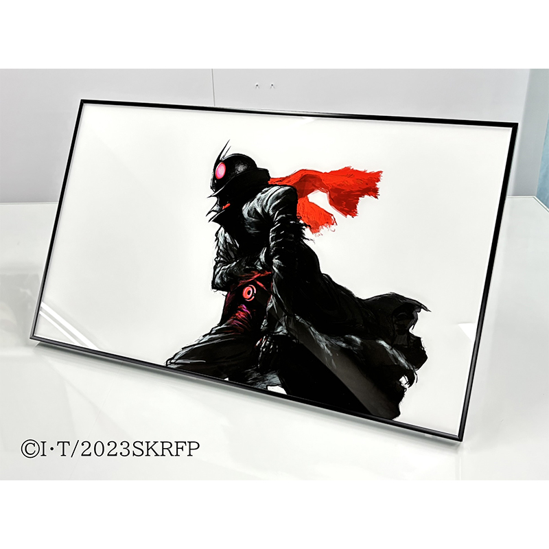 【『雑 前田真宏 雑画集』発売記念アート展】特別受注商品E（シン・仮面ライダー） [2次受注お届け予定：2025年12月上旬]