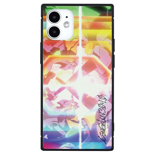 エヴァンゲリオン スクエアガラスケース/Bタイプ/iPhone 12mini対応（バンダイ）