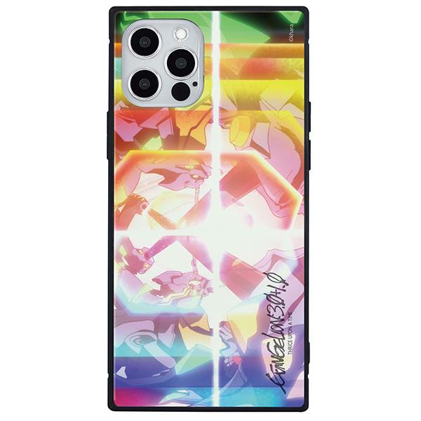 エヴァンゲリオン スクエアガラスケース/Bタイプ/iPhone 12/12Pro対応（バンダイ）