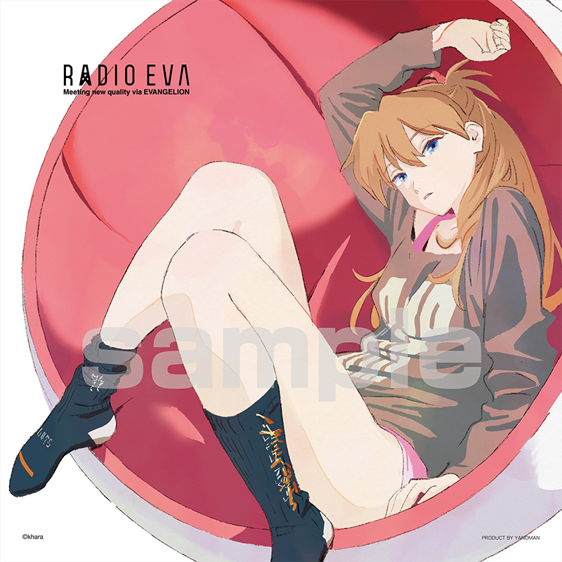 RADIO EVA オリジナルジグソーパズル RADIO EVA Illustration/アスカ(EVANGELION 30th)(やのまん)