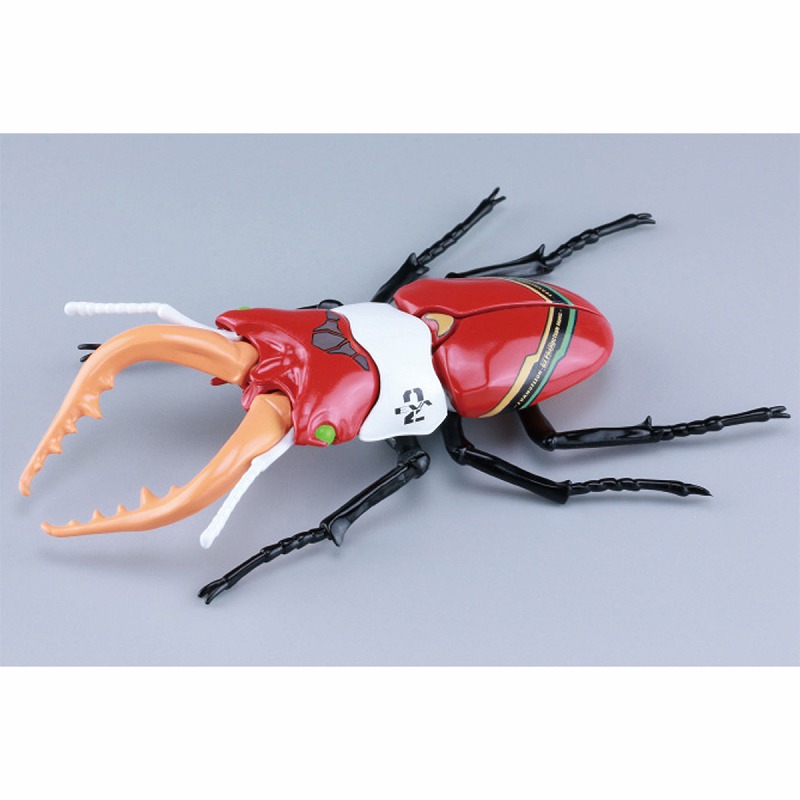 プラモデル自由研究シリーズNo.226 エヴァンゲリオン編 クワガタムシ 2号機仕様（フジミ模型）