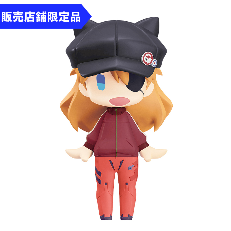 【販路限定】 可動フィギュア HELLO! GOOD SMILE 式波・アスカ・ラングレー ジャージVer.【再販】(グッドスマイルカンパニー)