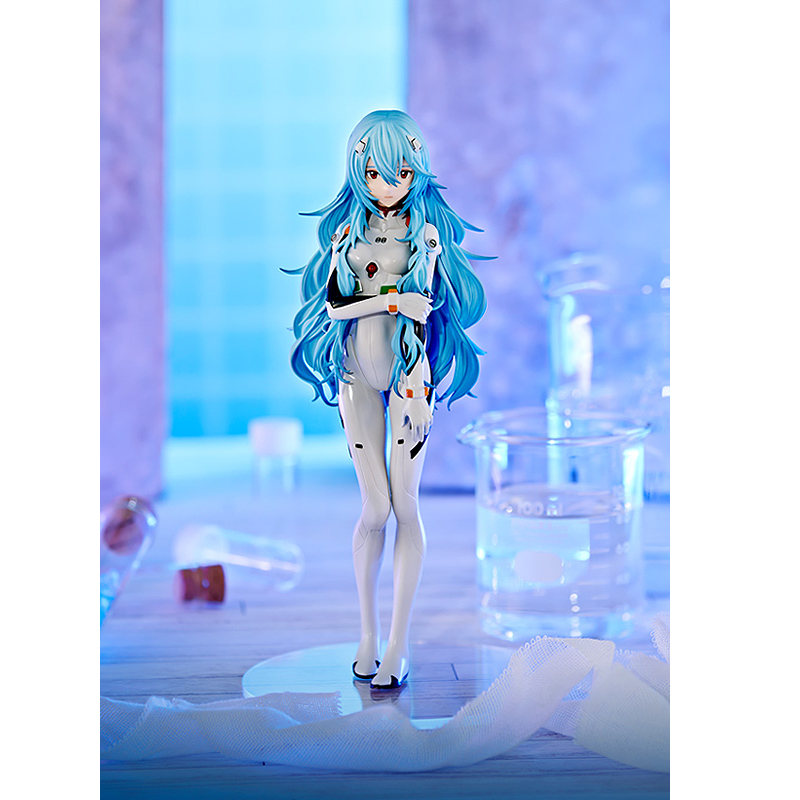 塗装済完成品フィギュア POP UP PARADE 綾波レイ ロングヘアVer.（グッドスマイルカンパニー）（再販）