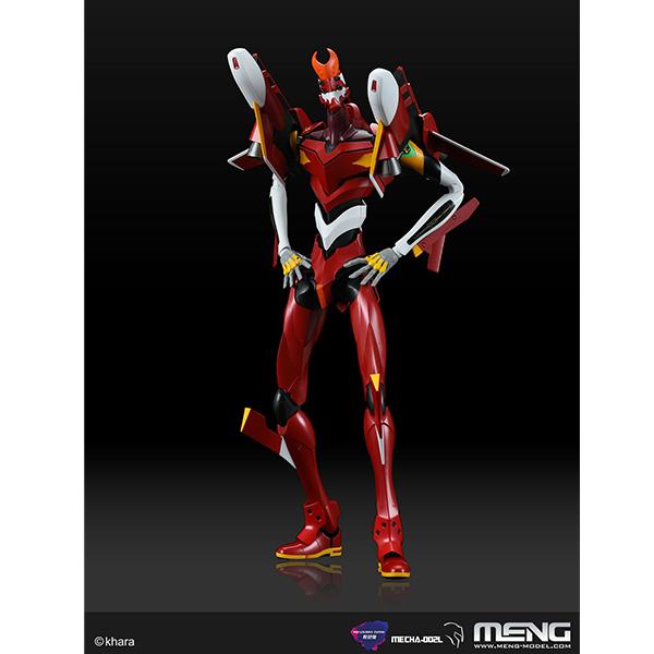 プラモデル　汎用ヒト型決戦兵器 人造人間エヴァンゲリオン 2号機（多色成形・一部塗装済）（MENG MODEL）