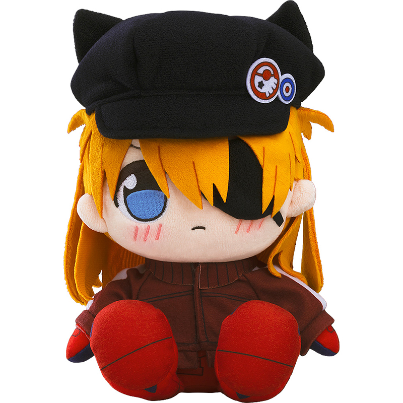 くりぱん ぬいぐるみ 式波・アスカ・ラングレー （ジャージ＆キャスケット）（グッドスマイルカンパニー） [お届け予定：2025年12月]