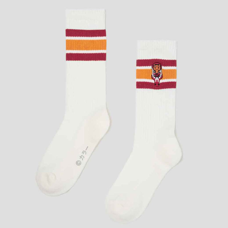 【EVA×graniph 】ロングソックス/２号機(ヱヴァンゲリヲン新劇場版)