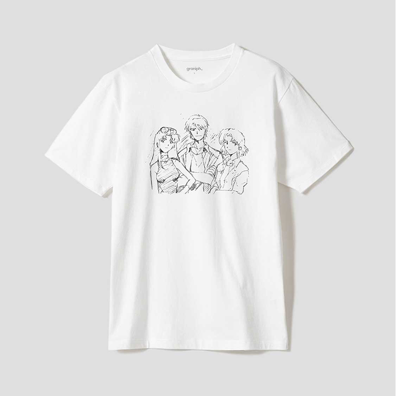 【新世紀エヴァンゲリオン×graniph 】Tシャツ/「ネルフ、誕生」