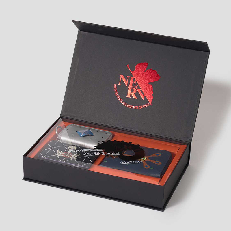 【新世紀エヴァンゲリオン×graniph 】ウォレット＆キーケース3Pセット/アダム計画