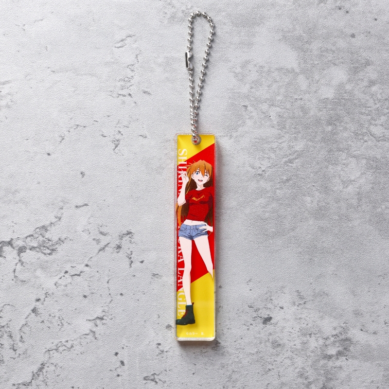 【EVANGELION:30+；】30th ANNIVERSARY OF EVANGELION ルームキー風アクリルチャーム/アスカ1（バンダイ） [お届け予定：2026年3月中旬]