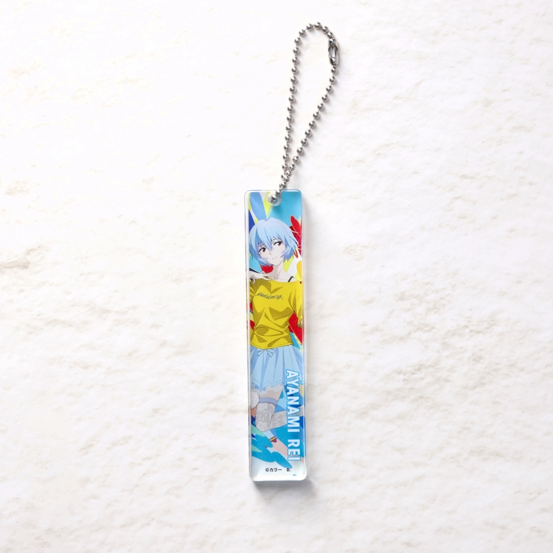 【EVANGELION:30+；】30th ANNIVERSARY OF EVANGELION ルームキー風アクリルチャーム/レイ2（バンダイ） [お届け予定：2026年3月中旬]