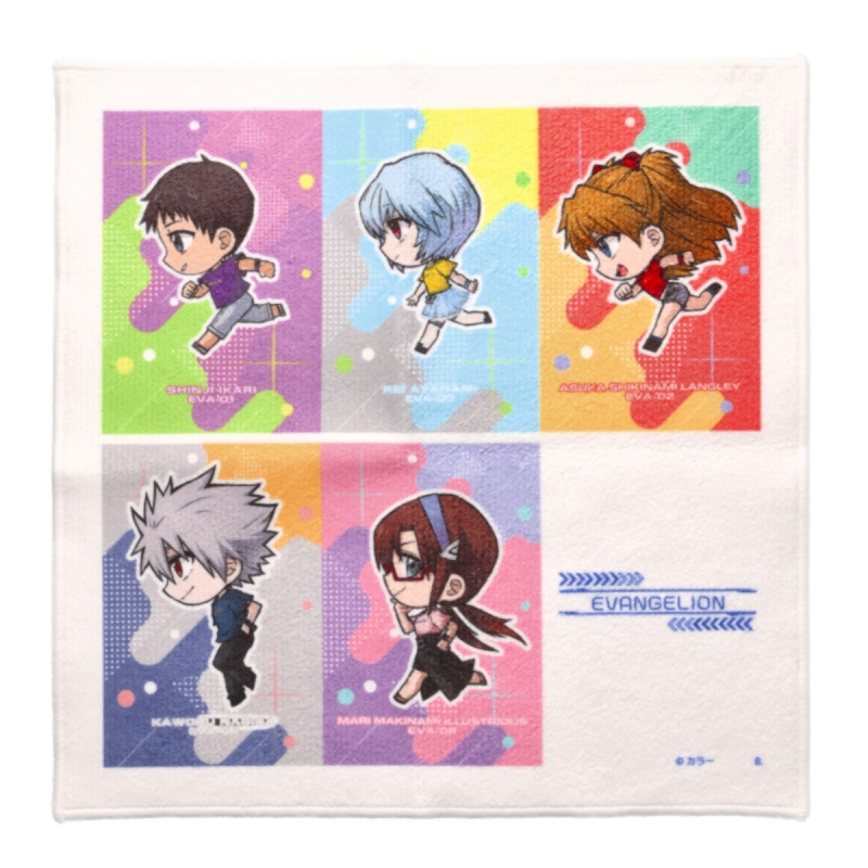 走るデフォルメシリーズ ミニタオル（バンダイ） [お届け予定：2026年3月中旬]