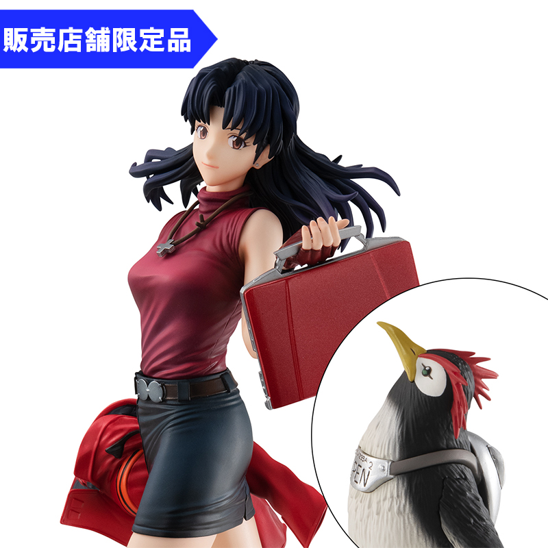 GALSシリーズ　ヱヴァンゲリヲン新劇場版　葛城ミサト＆ペンペン（再販）（メガハウス） [お届け予定：2026年2月下旬]