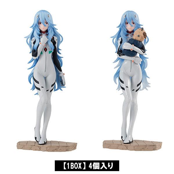 GASHA PORTRAITS PREMIUM シン・エヴァンゲリオン劇場版/綾波レイ4個入りBOX（バンダイ）