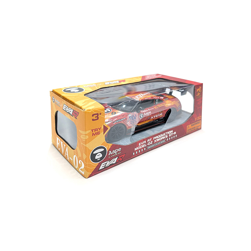 エヴァレーシング1/32ダイキャストカーEVA RT PRODUCTION MODEL-02 X WORKS GT-R（POPRACE）