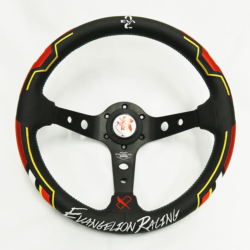 VERTEX × 俺だっ × EVANGELION RACING STEERING/ 02 PRODUCTION MODEL（ティーアンドイー）