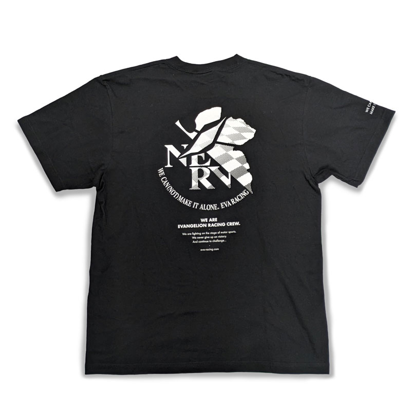 エヴァンゲリオンレーシング NERV Ｔシャツ/ブラック