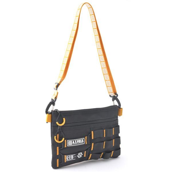 【ワークブランドA.T.FIELD】サコッシュバッグ/零号機イエロー（トップハウス）