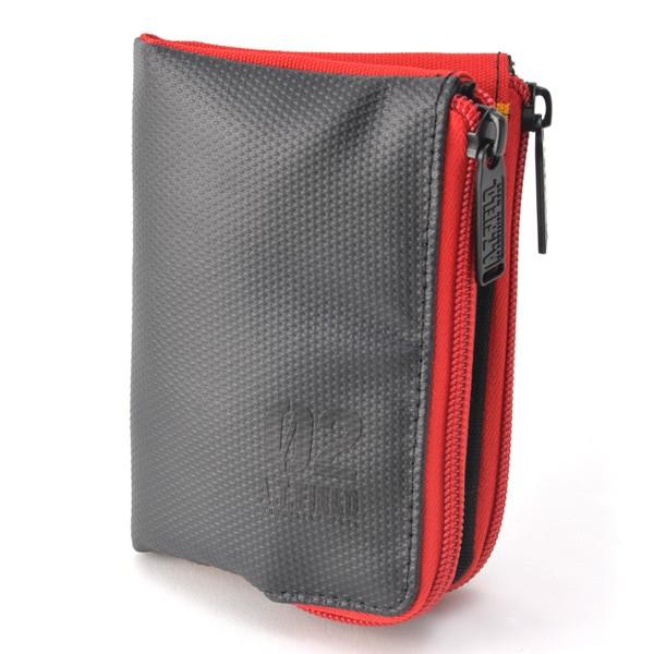 【ワークブランドA.T.FIELD】ターポリン 二つ折り財布/２号機レッド（トップハウス）