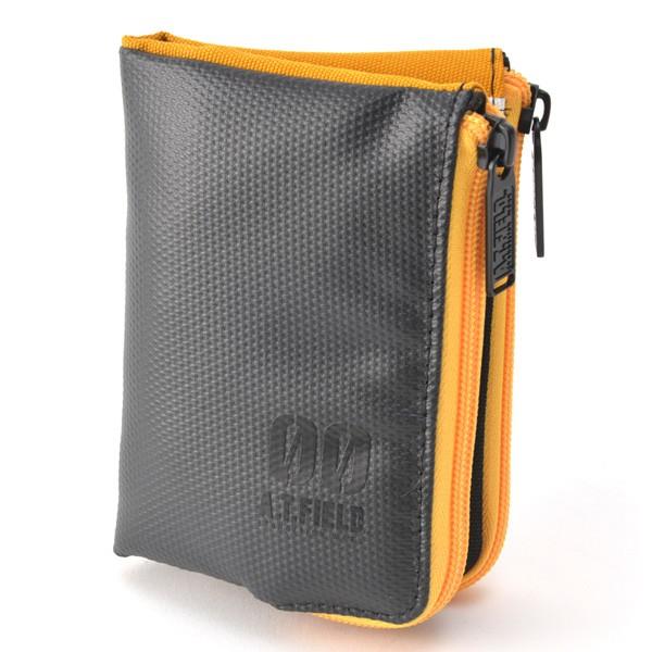 【ワークブランドA.T.FIELD】ターポリン 二つ折り財布/零号機イエロー（トップハウス）