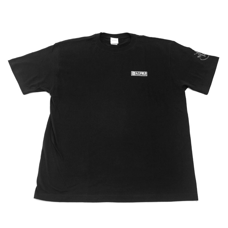 【ワークブランドA.T.FIELD】絶対防御 蓄光Tシャツ（トップハウス）/ブラック