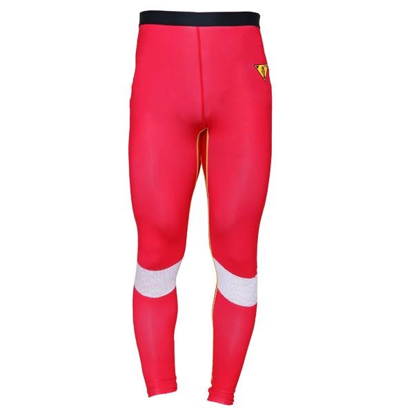 【ワークブランドA.T.FIELD】コンプレッションタイツ/２号機（赤）（角利産業）