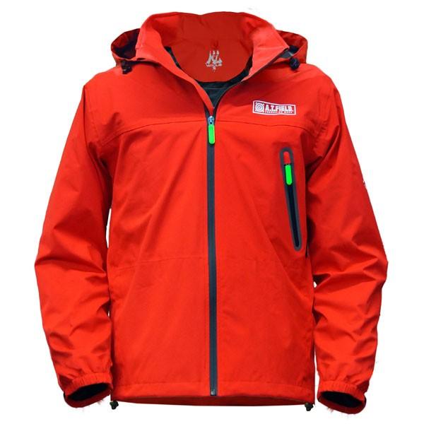 【ワークブランドA.T.FIELD】ストレッチレインジャケット/レッド（WILLE）