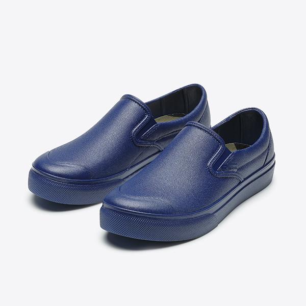 【ワークブランドA.T.FIELDxMANDOM】EVA多機能防水シューズ/Mark.06ネイビー（丸五）