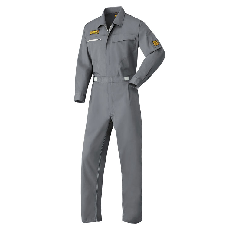 【ワークブランドA.T.FIELD】つなぎ服（帯電防止）（山田辰）/チャコールグレー