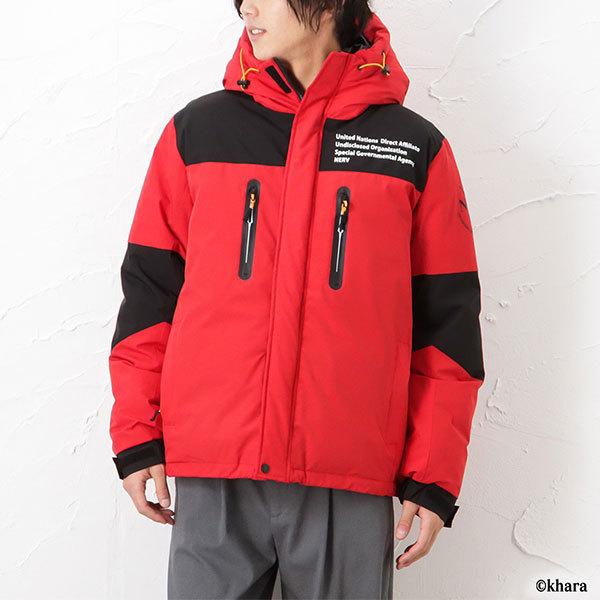 EVANGELION 中綿ジャケット/レッド（マックハウス）