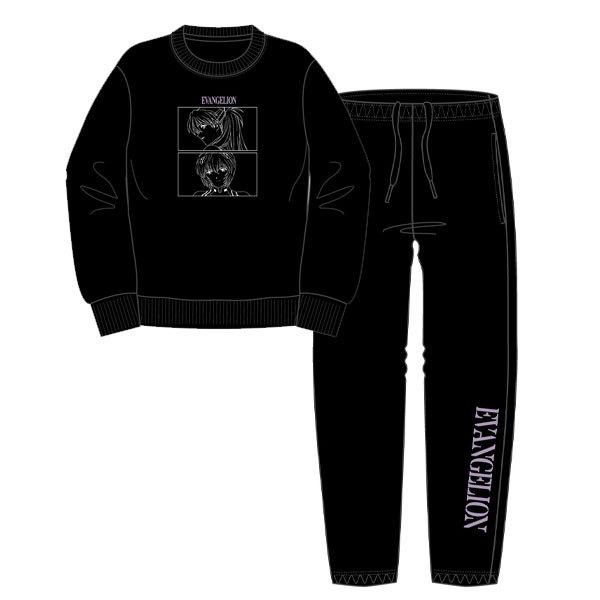 エヴァンゲリオン アスカ＆レイプリント上下セット