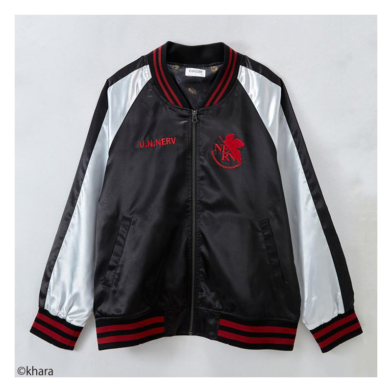 エヴァンゲリオンメンズスカジャン/NERVマーク（M.A.P）