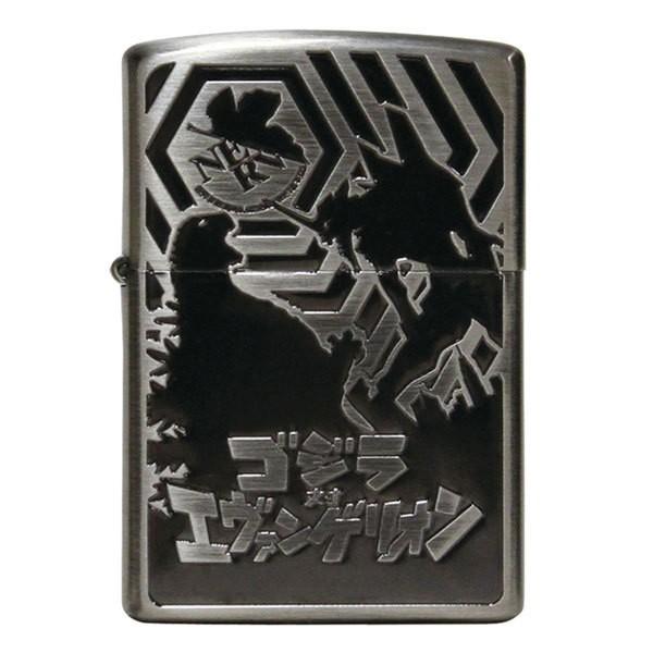 【ゴジラ対エヴァンゲリオン】ZIPPO シルエットver（エガヲズ）