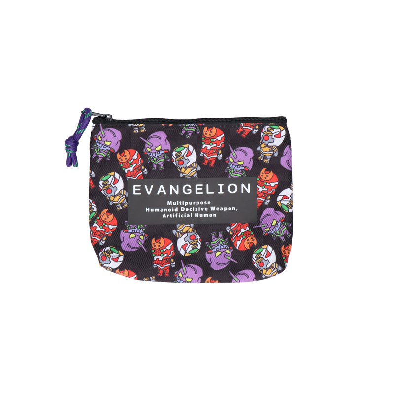 EVANGELIONキャラククターバッグ/ポーチ機体柄/黒（高山）