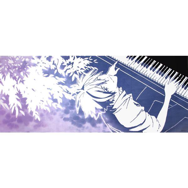 RumiRockxEVA てぬぐい ピアノとカヲル