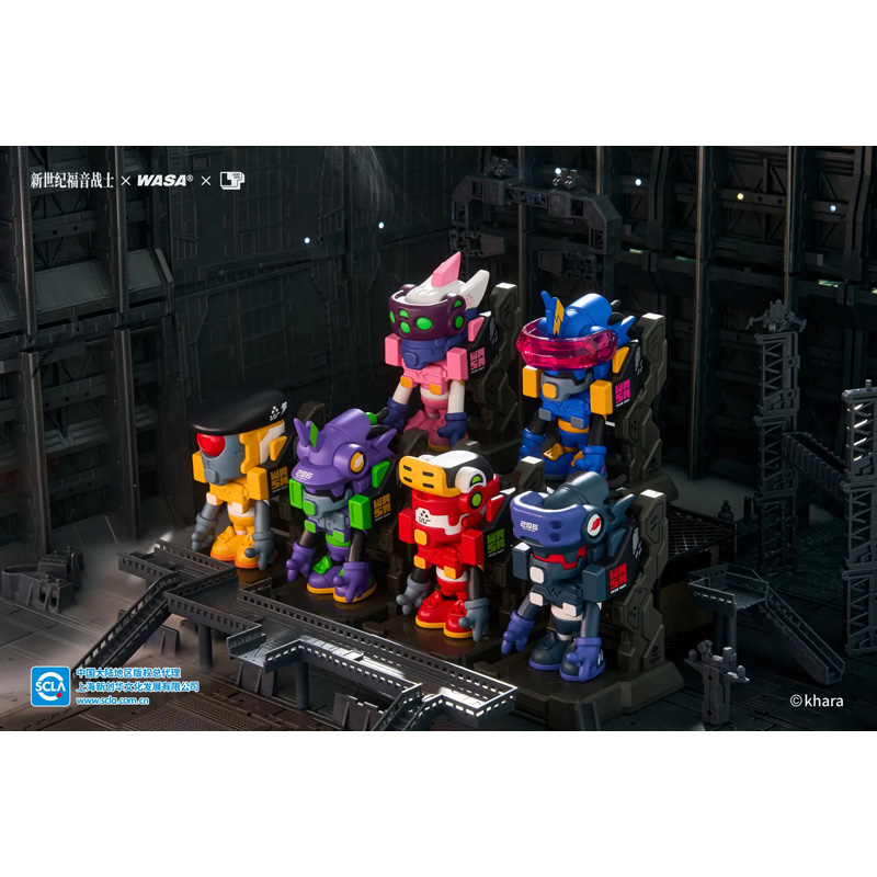 【WASA×EVANGELION】ブラインドBOX（6個入り）