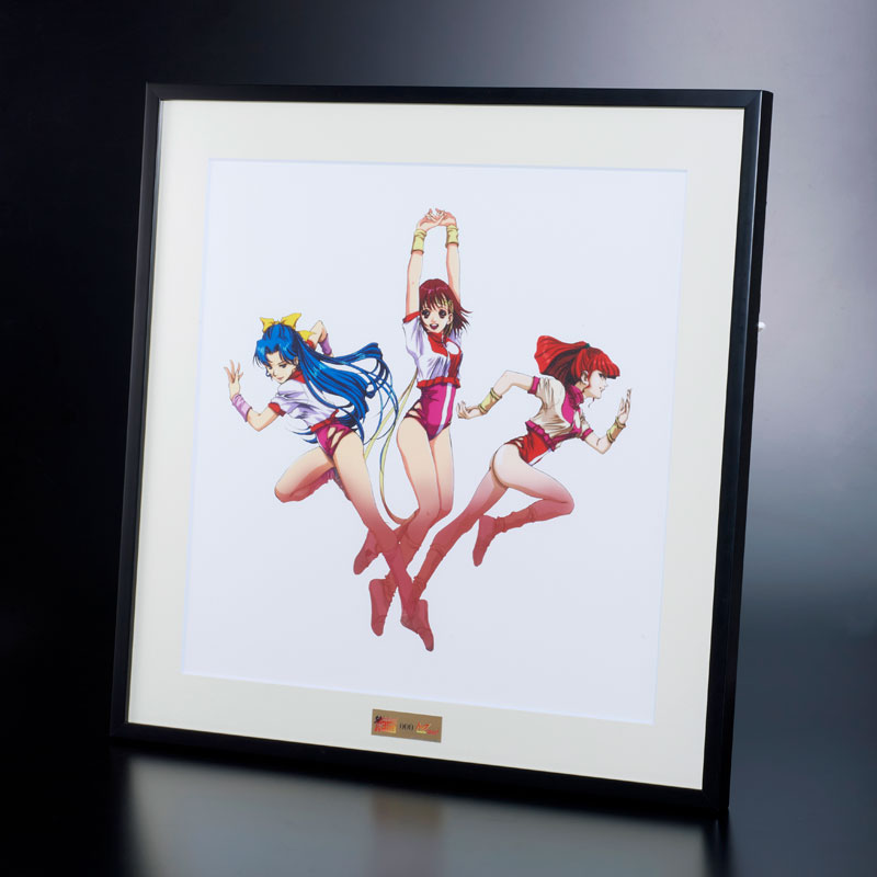 トップをねらえ!複製原画/美樹本晴彦イラスト
