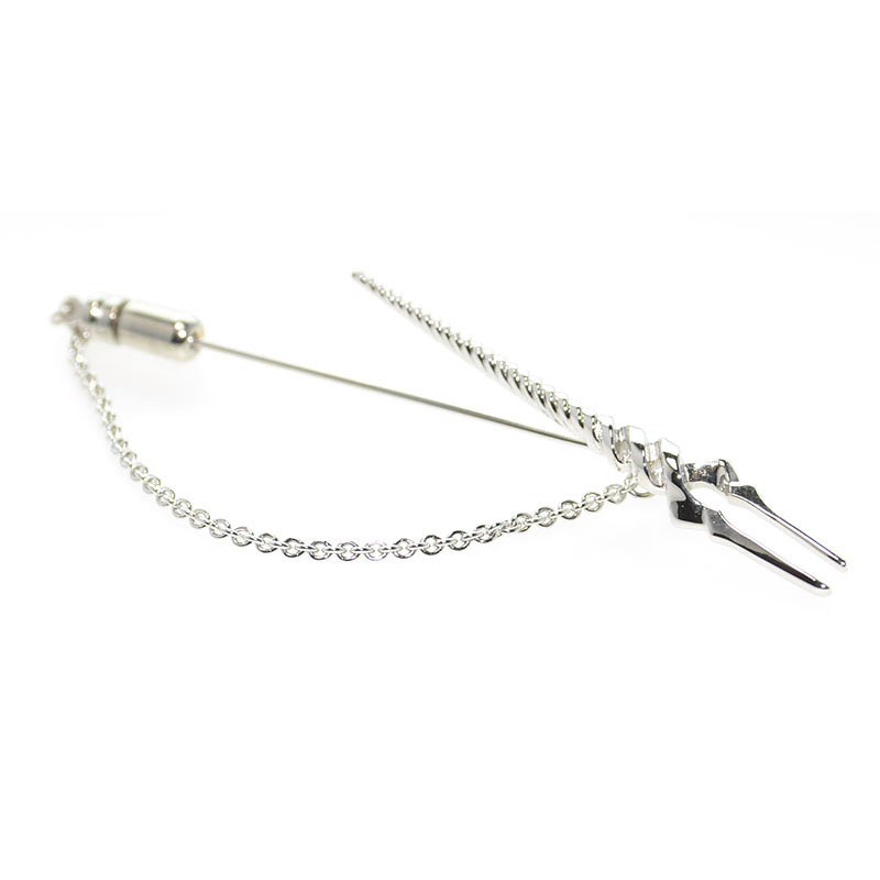 ヱヴァンゲリヲン×SWANK ロンギヌスの槍ラペルピン【シルバーVer】