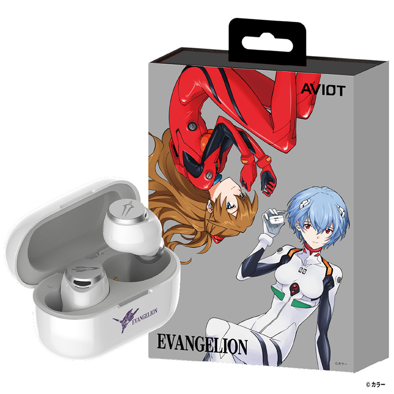 【AVIOT ｘ EVANGELION】30周年記念コラボワイヤレスイヤホン　TE-V1R-EVA [お届け予定：2026年1月下旬]