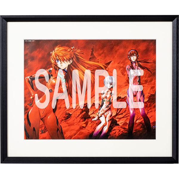 貞本義行「新世紀エヴァンゲリオン」B4複製原画 E(KADOKAWA)