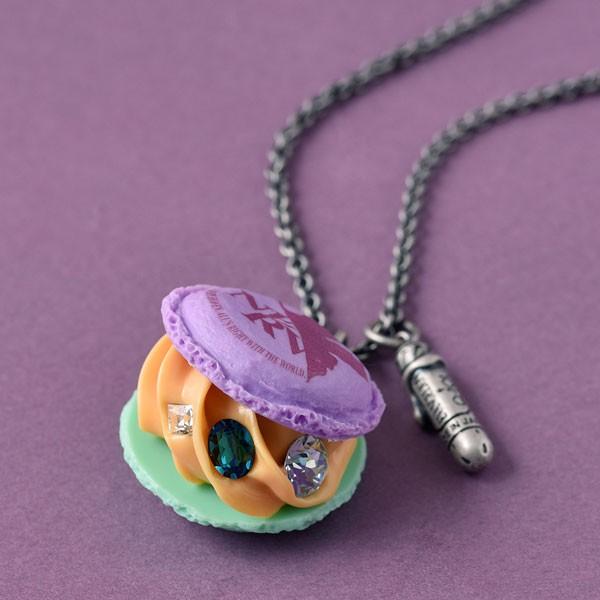 【EVANGELION x Q-pot】マカロンネックレス/初号機